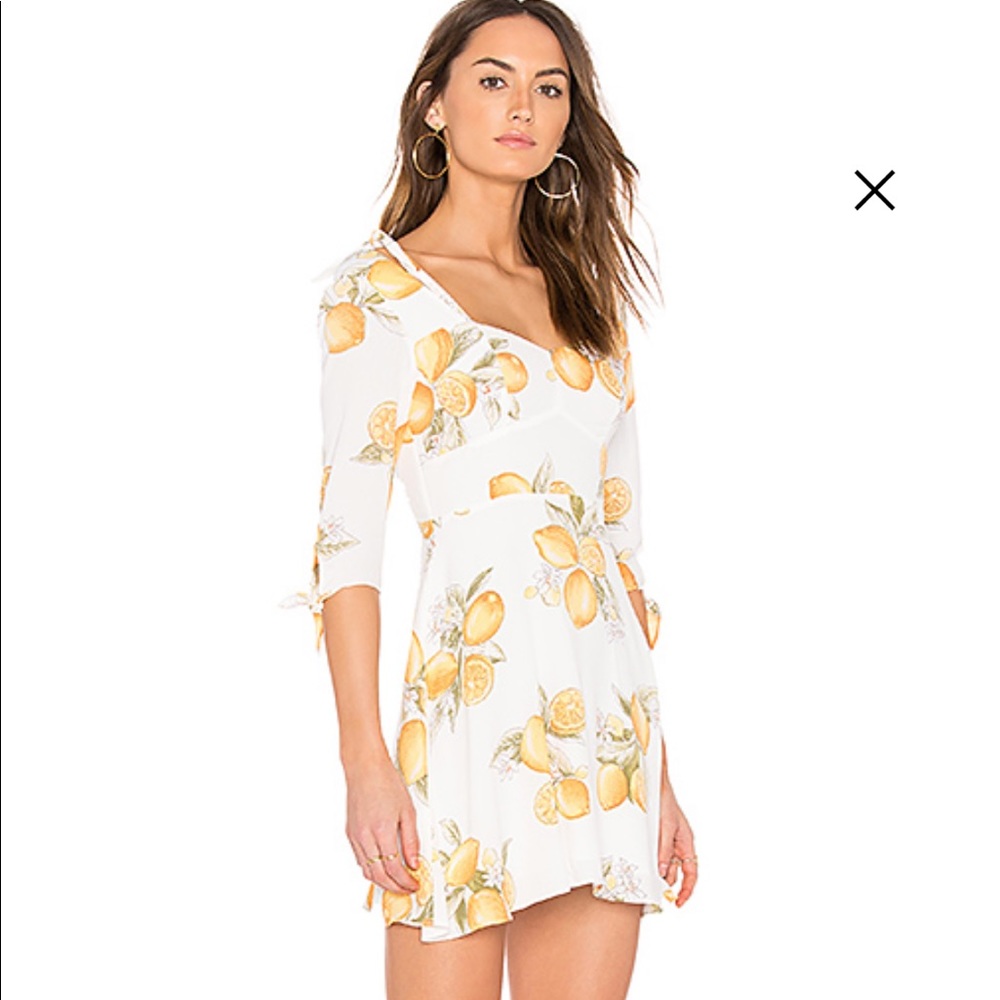NWT For Love & Lemons Limonada Dress - Picture 2 of 6